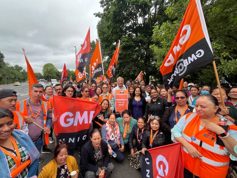 GMB - Northwick Park Hospital workers win 25 per cent pay rise