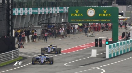 2017年F1第15戦マレーシアGP、FP2結果