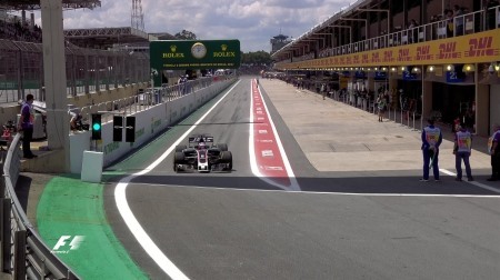 2017年F1第19戦ブラジルGP、FP2結果