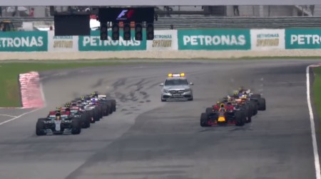 2017年F1第15戦のスタート