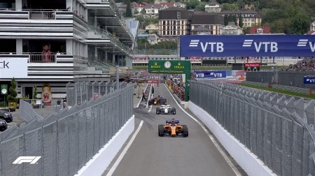 2018年F1第16戦ロシアGP、FP3結果