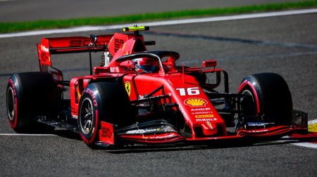 2019年F1第13戦 ベルギーGP、PPはルクレール