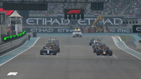 2019年F1第21戦のスタート