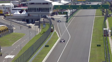 2021年F1第11戦F1ハンガリーGP、FP2結果