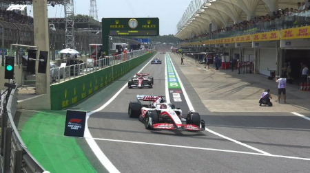 2022年F1第21戦F1サンパウロGP、FP1結果