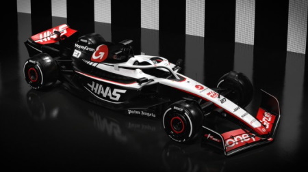 2023F1新車：ハースVF23（カラーリング）