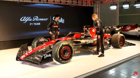 2023F1新車発表：アルファロメオC43