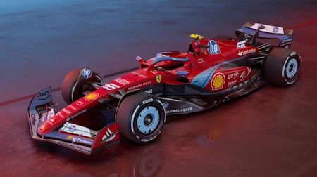 フェラーリのF1マイアミGP特別カラーリング