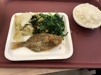 清粥小菜店の夕食161224