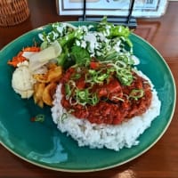 キーマカレーは、マーボーナスがおいしい！