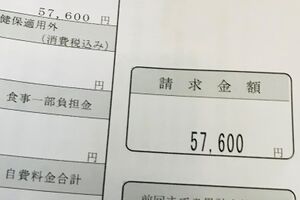 T君　進行性胃癌　入院治療・手術の費用