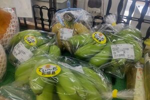 ゆらてぃく市場に島バナナを出荷したので、よろしくお願いします。