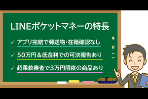 「LINEポケットマネー」の審査可否情報・口コミ情報を徹底調査