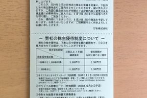 【優待案内】'24年3月 ぴあ(4337)