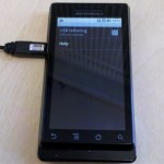 Motorola Milestone : Android 2.2 en photos