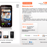 Le Motorola Atrix est disponible chez Orange