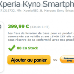 Le Sony Ericsson Xperia Neo/Kyno est disponible chez Expansys