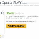 Sony Ericsson Xperia Play : A 229 euros chez Expansys et Lode Runner en exclusivité