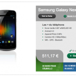 Le Galaxy Nexus sur Bouygues Telecom (B&YOU), c’est fait !