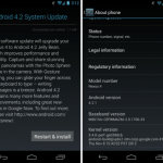 Android 4.2.1 est en cours de déploiement sur Nexus 4, 7 et 10