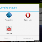 Android 4.2, une nouvelle fonctionnalité mineure d’appui double avec le sélecteur d’applications