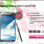 Bon plan : Samsung Galaxy Note 2 (LTE) à 599 euros