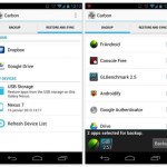 ClockworkMod prépare Carbon, un outil de backup puissant et élégant