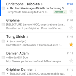 Gmail, une nouvelle interface pour la version web mobile