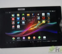 test de la Xperia Tablet Z