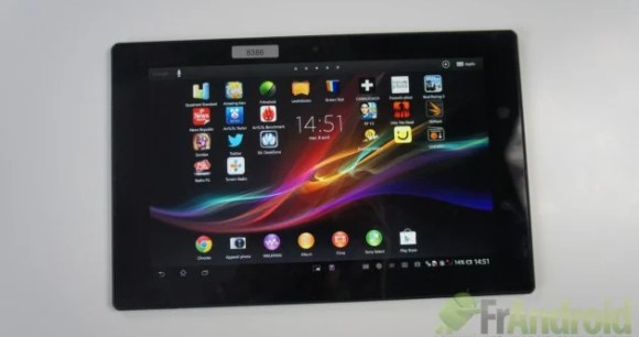 test de la Xperia Tablet Z