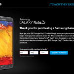 Galaxy Note 3 : 50 dollars de carte cadeau sur le Google Play seulement pour les Américains