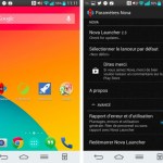 Nova Launcher 2.3 : comme un goût de KitKat dans la version finale sur Android !