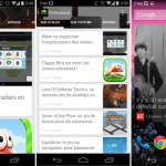 Google Play Kiosque : les vues miniatures dans les listes et un nouveau widget sur Android