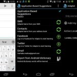 Adaptext 3.0, le clavier prévisionnel est sur Google Play