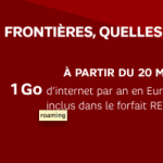 SFR RED passera au roaming le 20 mai, avec 1 Go par an à utiliser en Europe