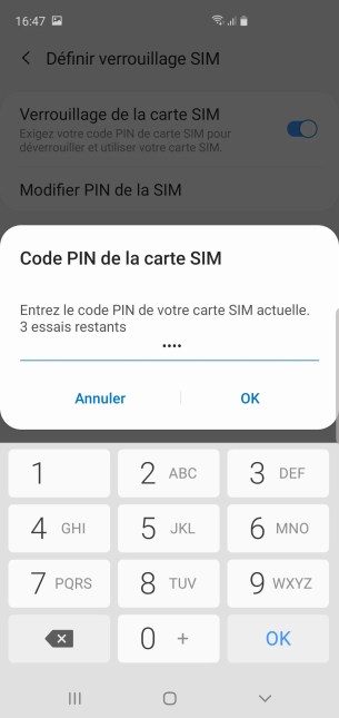 changer code pin samsung 5