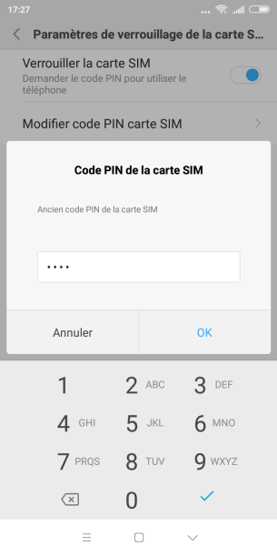 changer code pin xiaomi 5