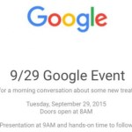 Nexus 5X, Nexus 6P, Chromecast… : Suivez la conférence Google avec FrAndroid !