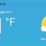 Google donne un coup de jeune à ses cartes météo de Google Now et Search