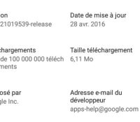 google agenda maj