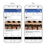 Facebook améliore la lisibilité de son application