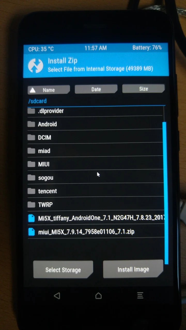 tuto-xiaomi-mi-5x-android-one-twrp-install