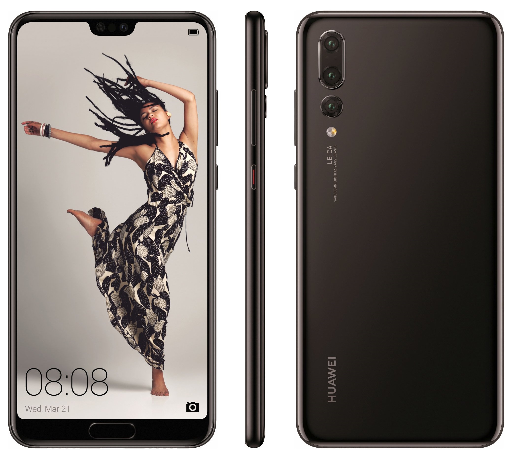 Huawei P20 Pro press render