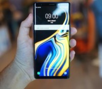 Samsung Galaxy Note 9 avant en main