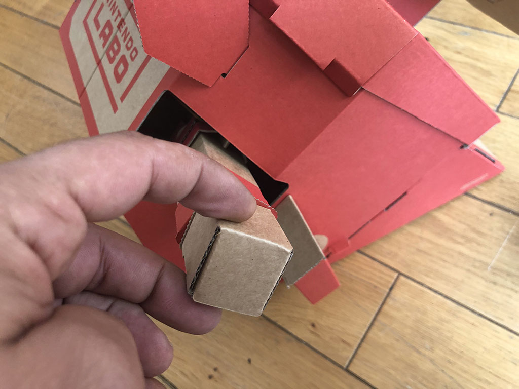 Le joujou du week end Nintendo Labo Joy-con 03 levier volant detail2