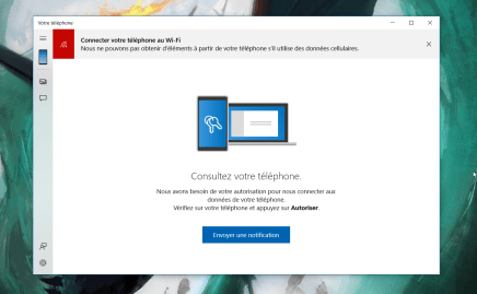 Windows 10 Votre téléphone SMS Android (4)