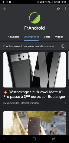 Google Actualités news 1