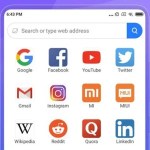 Xiaomi Mint Browser : un nouveau navigateur web léger et rapide sur Android