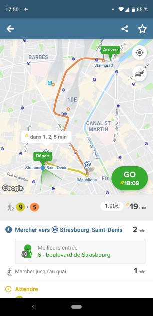 Citymapper captures (2)