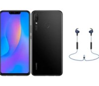 Huawei P Smart Plus avec écouteurs